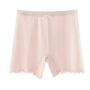Quaouag Girls Seamless Underwear Short Women Short Pants Boxers Slim Panties